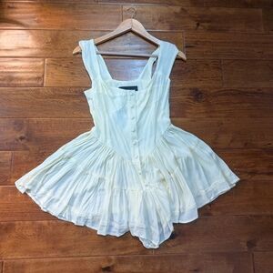 Vanessa Mooney Elisabeth romper cream
